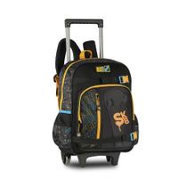 Mochila Escolar De Rodinha SkateBoard Menino Clio Mochila Escolar De Rodinha SkateBoard Menino Clio