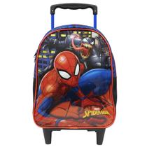 Mochila Escolar de Rodinha Spider Man Homem Aranha Disney Mochila Escolar de Rodinha Spider Man Homem Aranha Disney