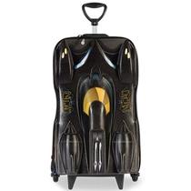 Mochila Escolar de Rodinhas Batman Beware 3D Infantil Maxtoy Preto Mochila Escolar de Rodinhas Batman Beware 3D Infantil Maxtoy Preto