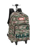 Mochila Escolar De Rodinhas Hulk Avengers MC47052