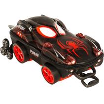 Mochila Escolar de Rodinhas Mala 3D Maxtoy Spider MAN Miles Morales