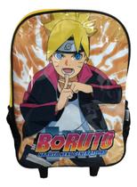 Mochila Escolar De Rodinhas Naruto Juvenil Anime Luxcel