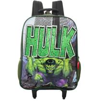 Mochila Escolar De Rodinhas O Incrivel Hulk Luxcel Marvel Mochila Escolar De Rodinhas O Incrivel Hulk Luxcel Marvel