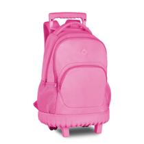 Mochila Escolar De Rodinhas Teen Pastel Clio CG24598