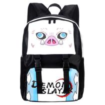 Mochila escolar Demons Slayers Hashibira Inosuke para crianças Mochila escolar Demons Slayers Hashibira Inosuke para crianças