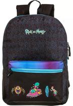 Mochila Escolar Dermiwil Rick And Morty Preta