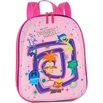 Mochila Escolar Divertidamente 2 Infantil Impermeável Alça De Costas - Maxtoy Mochila Escolar Divertidamente 2 Infantil Impermeável Alça De Costas - Maxtoy