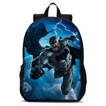 Mochila Escolar do Homem Morcego Batman para Meninos