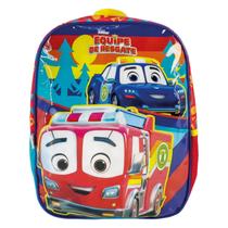 Mochila Escolar Equipe de Resgate Disney Infantil M Dermiwil