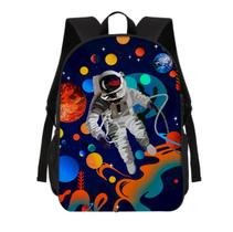 Mochila Escolar Espaço Astronauta Volta as Aulas