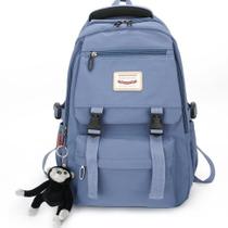 Mochila Escolar Espaçosa de Nylon Premium - Monkey Teen Mochila Escolar Espaçosa de Nylon Premium - Monkey Teen