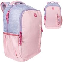 Mochila Escolar Esportiva Roxy Essence Rosa com Lilás Mochila Escolar Esportiva Roxy Essence Rosa com Lilás