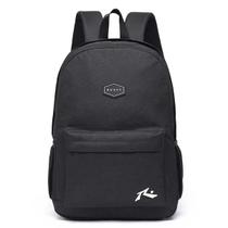 Mochila Escolar Esportiva Rusty Preto Chumbo