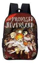 Mochila Escolar Estampa Premium Anime Promissed Nerveland