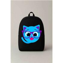 Mochila Escolar Estampada Personagem Bolo fofo Bolsa Ideal Para Passeios e Viagens Bolsa Infantil