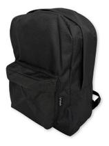 Mochila Escolar Executiva Preta All Black para Notebook Versátil, espaçosa e resistente, ideal para estudantes e profis