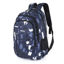 Mochila Escolar Feminina Camuflada Confortável Reforçada - TEX WEB