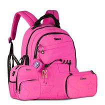Mochila Escolar Feminina com Lancheira e Estojo Box Luluca