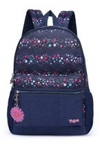 Mochila Escolar Feminina Espaçosa Estampada Moderna Juvenil