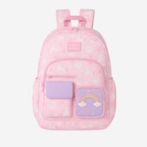 Mochila Escolar Feminina Juvenil Adolescente Bolsa De Costas