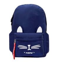 Mochila Escolar Feminina Juvenil Média Gatinha M831 ul