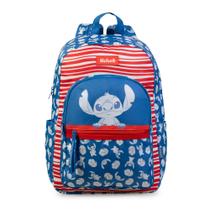 Mochila Escolar Feminina Juvenil Stitch Hapinnes Azul Mochila Escolar Feminina Juvenil Stitch Hapinnes Azul