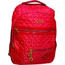 Mochila Escolar Feminina Notebook M4258 Vermelho - By Sh8