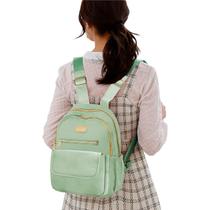 Mochila Escolar Feminina Semi Impermável Cursinho Reforçadas Resistente Escolar Segura Compacta Trabalho Estojo Colorida