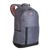 Mochila Escolar Focuz G 2 Compartimentos Notebook Sestini - Cinza