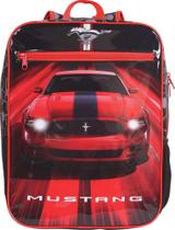 Mochila Escolar Ford Mustang Plus Grande 2 Bolsos DMW