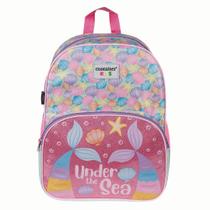 Mochila Escolar G Infantil Menina Sereia Under The Sea Container Kids Mochila Escolar G Infantil Menina Sereia Under The Sea Container Kids