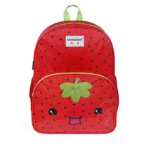 Mochila Escolar G Infantil Menina Strawberry Morango Container Kids Mochila Escolar G Infantil Menina Strawberry Morango Container Kids