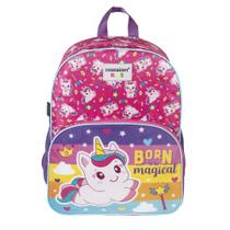 Mochila Escolar G Infantil Menina Unicórnio Born To Be Magical Container Kids Mochila Escolar G Infantil Menina Unicórnio Born To Be Magical Container Kids