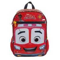 Mochila Escolar G Infantil Menino Flash Equipe de Resgate Disney Mochila Escolar G Infantil Menino Flash Equipe de Resgate Disney
