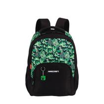 Mochila Escolar G Minecraft X Camoterra Colorido