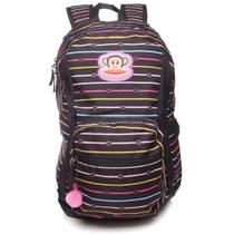 Mochila Escolar G Paul Frank Preto 71452 Mochila Escolar G Paul Frank Preto 71452