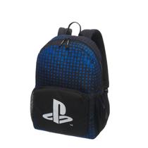 Mochila Escolar G Playstation Waves Preta 42x30x11cm