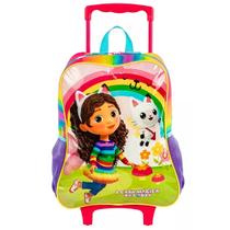Mochila Escolar Gabby Fadas Rodinhas Tamanho Grande Reforçada Resistente Sestini Mochila Escolar Gabby Fadas Rodinhas Tamanho Grande Reforçada Resistente Sestini