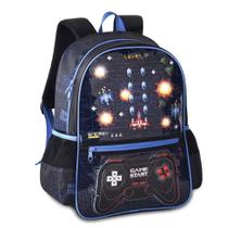 Mochila Escolar Game Start com Luzes Clio