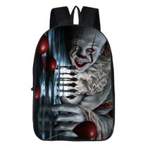 Mochila escolar genérica Clown it Pennywises para crianças Mochila escolar genérica Clown it Pennywises para crianças
