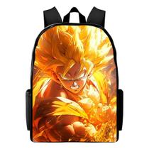 Mochila Escolar Goku Infantil Estampada de Costas Confortável Resistente Mochila Escolar Goku Infantil Estampada de Costas Confortável Resistente