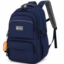 Mochila Escolar Grande Capacidade Com Passe Impermeável Notebook Unissex Adolescente Adulto Escola Trabalho Faculdade