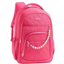 Mochila Escolar Grande Feminina Bolsa De Costas Reforçada Impermeável Menina Juvenil Adolescente Escola