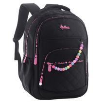 Mochila Escolar Grande Feminina Bolsa De Costas Reforçada Impermeável Menina Juvenil Adolescente Escola