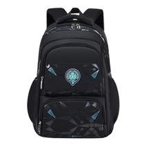 Mochila Escolar Grande Infantil Menino Bolsa De Costas Espaço Tablet Note Garrafa Mochila Escolar Grande Infantil Menino Bolsa De Costas Espaço Tablet Note Garrafa