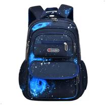 Mochila Escolar Grande Infantil Menino Bolsa De Costas Espaço Tablet Note Garrafa