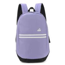 Mochila Escolar Grande Juvenil Costas Reforçada Adv Lilas