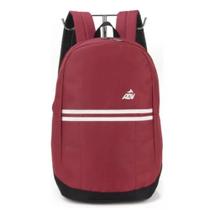 Mochila Escolar Grande Juvenil Costas Reforçada Adv Vinho