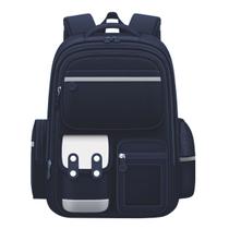 Mochila Escolar Grande Juvenil Menino Menina Acolchoada Espaço Notebook