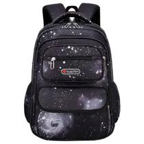Mochila Escolar Grande Menino Bolsa De Costas Moda Infantil Espaçosa Tablet Garrafa